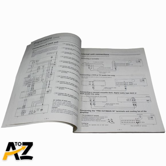 Technics Electronic Components SD-S2200 Operating Instructions Owner's Manual Or - Picture 6 of 12